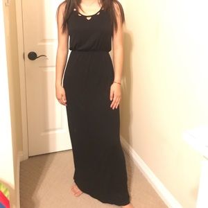Black maxi concert/formal dress !!